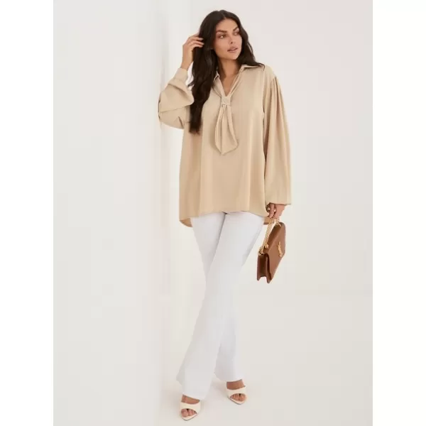  Dámská halenka FACTORY PRICE IT-BZ-28913-1.92 BEIGE 