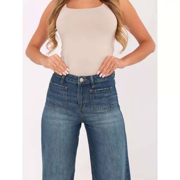  Dámské kalhoty SUBLEVEL D80018BB62456D285 DARK BLUE 