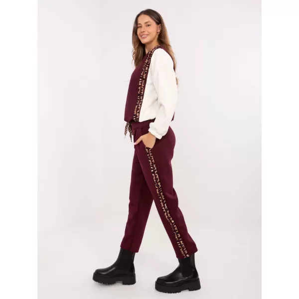  Dámský set ITALY MODA IT-KMPL-9838.27 BURGUNDY 