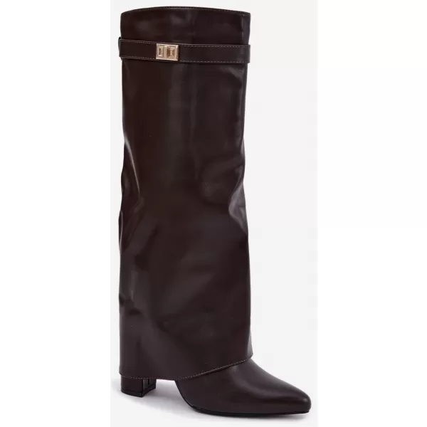  Dámské kozačky BOTO LA-287 BROWN 