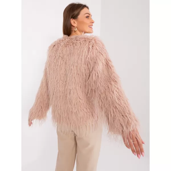  Dámská bunda WOOL FASHION ITALIA AT-KR-2359.96P GRAY-PINK 