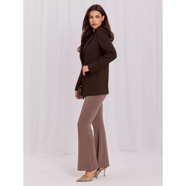  Dámské tepláky RUE PARIS RV-DR-A1060.81 LIGHT BROWN 