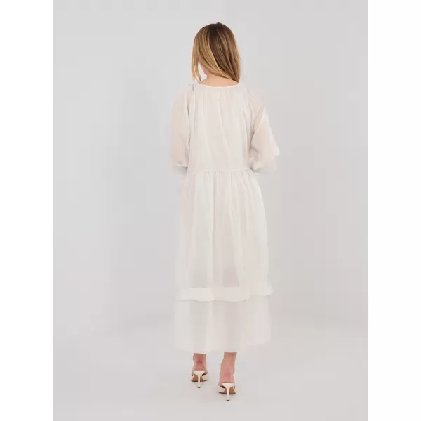  Dámské šaty ITALY MODA IT-SK-51600.19 LIGHT BEIGE 