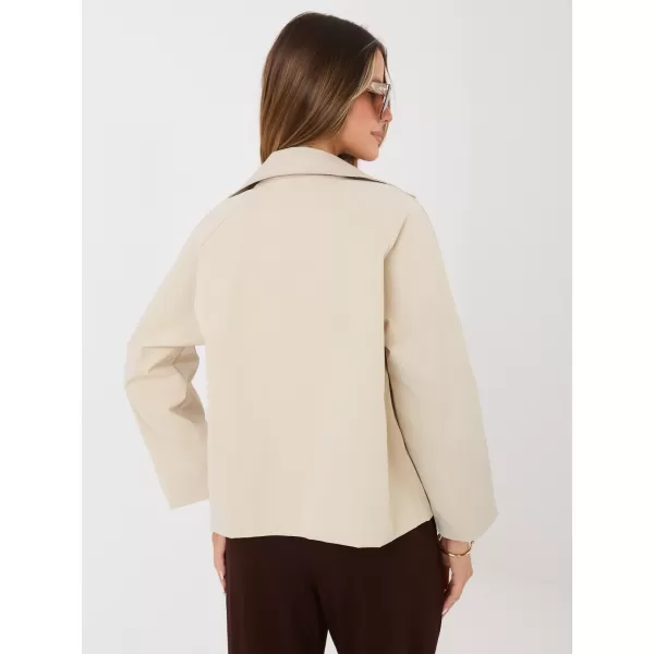  Dámská bunda RUE PARIS IT-KR-FL8897KSM.02 BEIGE 