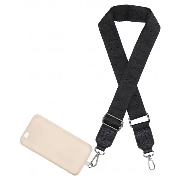  Ramenní popruh Charm London La tour Eiffel 24214 Black BLACK 