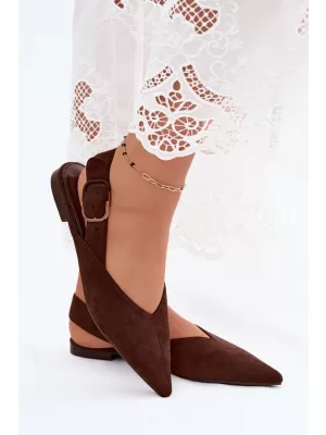 Dámské baleríny BOTO 9755 BROWN