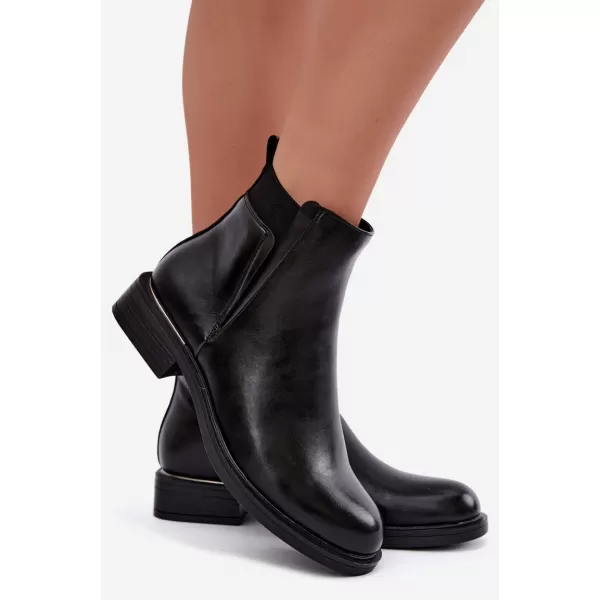  Dámské kotníkové boty VINCEZA 58690 BLACK 