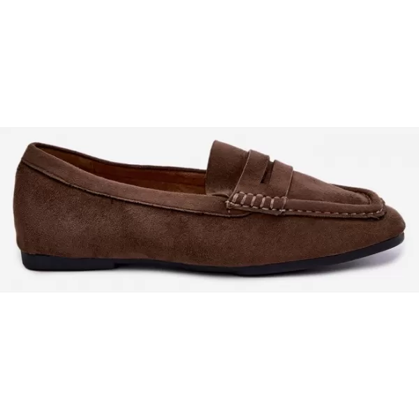  Dámské mokasíny BOTO D-307 DARK BEIGE 