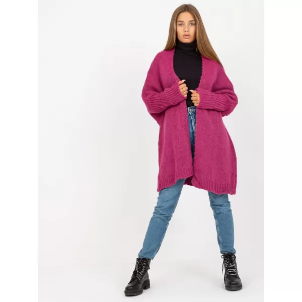  Dámský kardigan OCH BELLA TW-SW-BI-M2201.87 FUCHSIA 