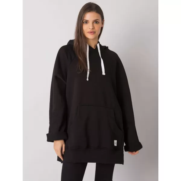  Dámská mikina RUE PARIS RV-BL-7371.00P NOIRE 