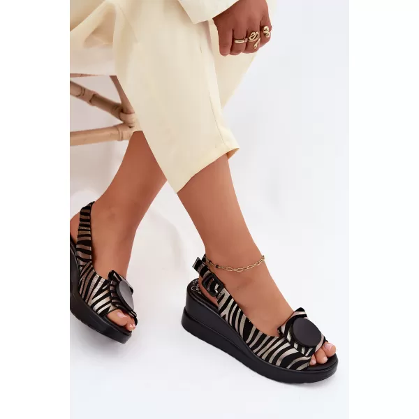  Dámské sandály ARTIKER 58C0295 BLACK 