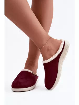 Dámské pantofle INBLU ET000042 BORDO