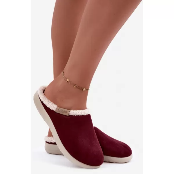  Dámské pantofle INBLU ET000042 BORDO 