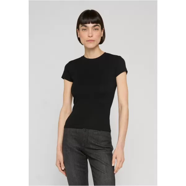  Dámské tričko URBAN CLASSICS TB8569-00007 BLACK 