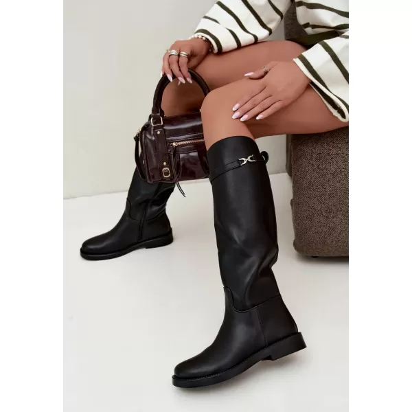  Dámské kozačky BOTO LA3172 BLACK 
