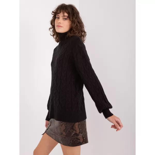  Dámský svetr WOOL FASHION ITALIA AT-SW-2348.93 NOIRE 