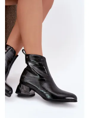 Dámské boty MACIEJKA K7675-01/00-7 BLACK