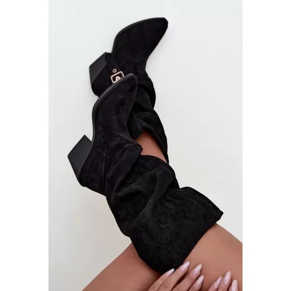  Dámské kozačky BOTO CLS-626 BLACK 