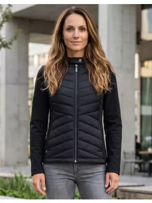 Dámská hybridní bunda MALFINI PREMIUM CROSS 556 ČERNÁ