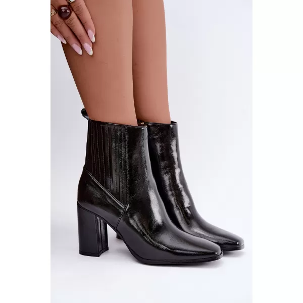  Dámské kotníkové boty BOTO D-252 BLACK 