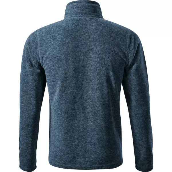  Pánská micro fleece mikina MALFINI FACTOR 852 TMAVÝ DENIM MELÍR 