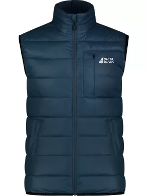 Pánská zimní vesta NORDBLANC FLINT WJM8391 TMAVĚ MODRÁ