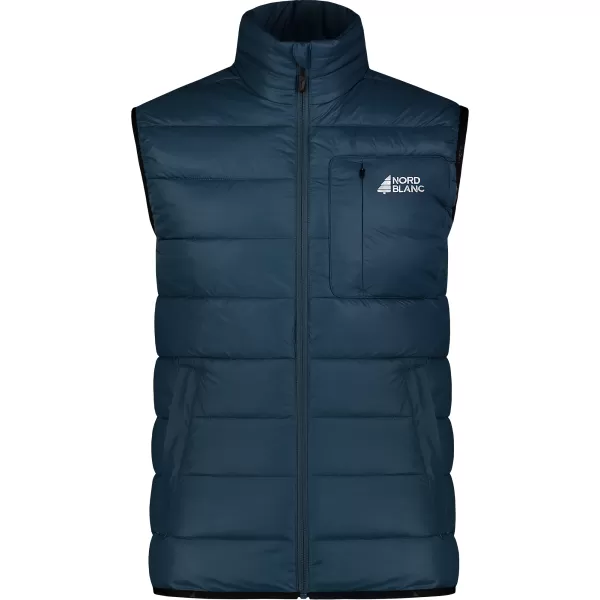  Pánská zimní vesta NORDBLANC FLINT WJM8391 TMAVĚ MODRÁ 