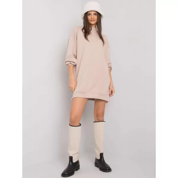  Dámské šaty RUE PARIS RV-SK-7207.03 BEIGE 