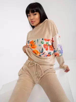 Dámský set RUE PARIS RV-KMPL-8172.44P BEIGE