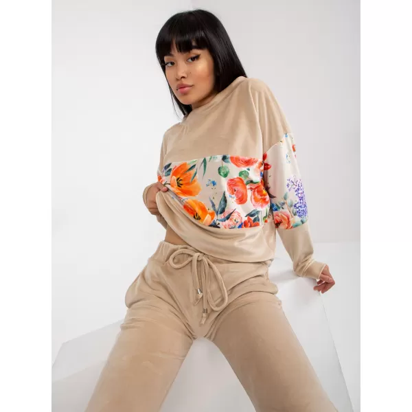  Dámský set RUE PARIS RV-KMPL-8172.44P BEIGE 