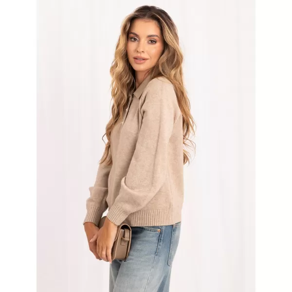  Dámský svetr ITALY MODA IR-SW-AC-19702.14 BEIGE 