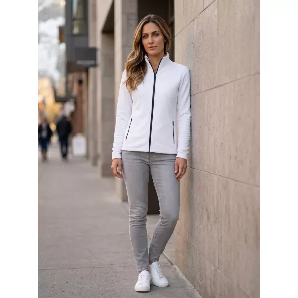  Dámská micro fleece mikina MALFINI FACTOR 853 BÍLÁ 