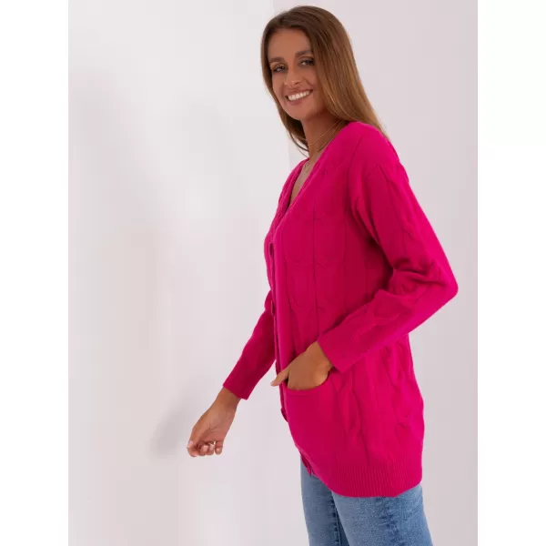  Dámský svetr WOOL FASHION ITALIA AT-SW-2241.36P FUCHSIA 