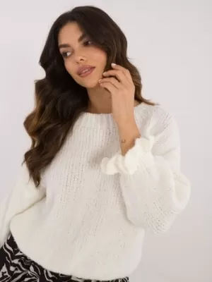 Dámský svetr ITALY MODA MI-SW-2912.10X ECRU
