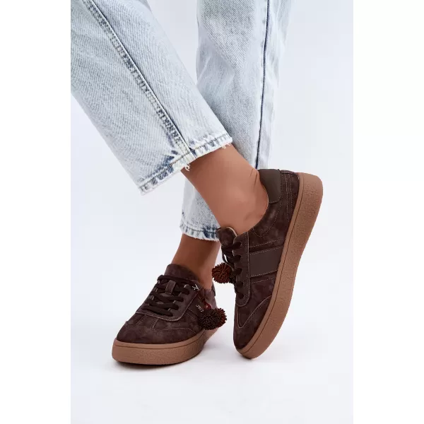  Dámské tenisky VINCEZA 79682 CHOCOLATE 