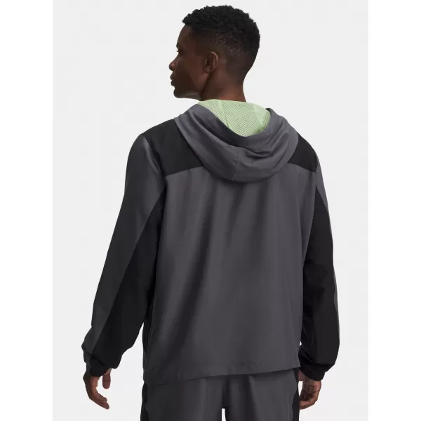  Pánská bunda UNDER ARMOUR TECH SPORT WOVEN JKT 6011267-025 ŠEDÁ 