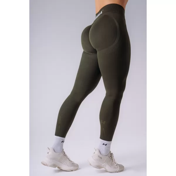  Dámské legíny NEBBIA POWER 888 DARK GREEN 