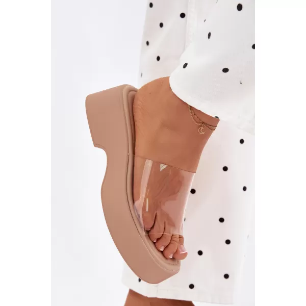  Dámské pantofle BOTO 78-146 BEIGE 