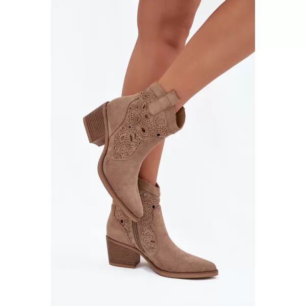  Dámské boty BOTO 25BT02-9452 FANGO/BEIGE 