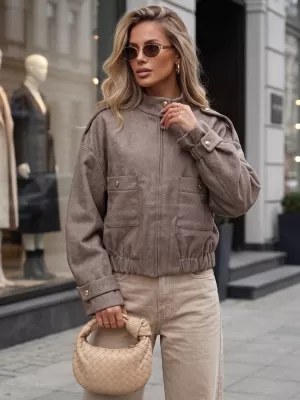 Dámská bunda DSTREET KHAKI