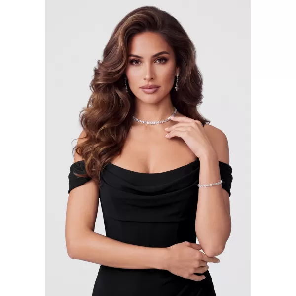 Dámské šaty LARICA LA-OM-DLR452 BLACK 