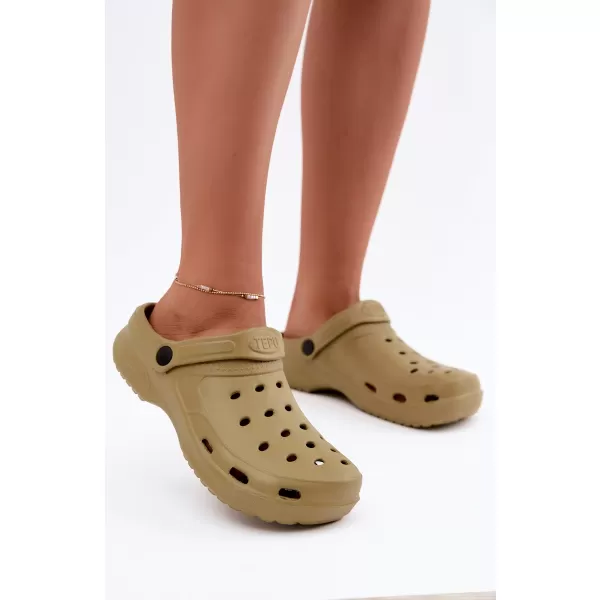  Dámské pantofle BOTO C73A171 OLIVE 
