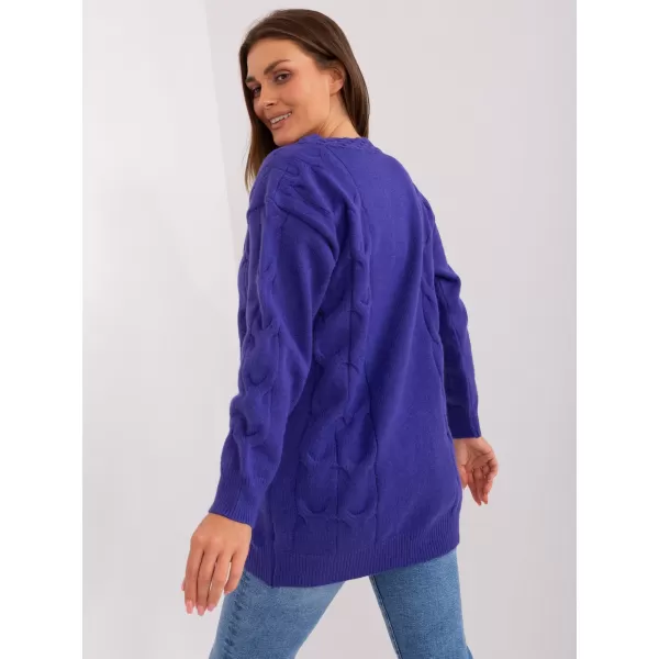  Dámský kardigan WOOL FASHION ITALIA AT-SW-2241.36P VIOLET 