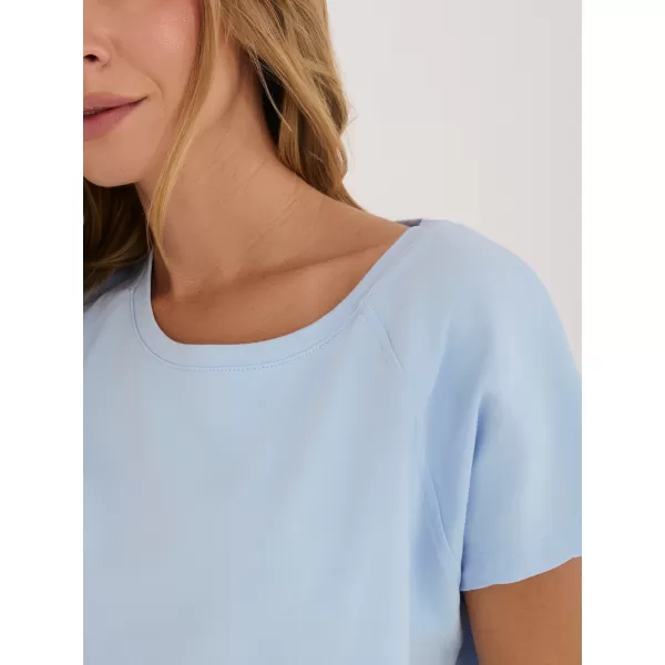  Dámské triko RUE PARIS RV-BZ-8837.67 LIGHT BLUE 