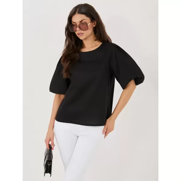  Dámská halenka ITALY MODA MI-BZ-3391.71 BLACK 