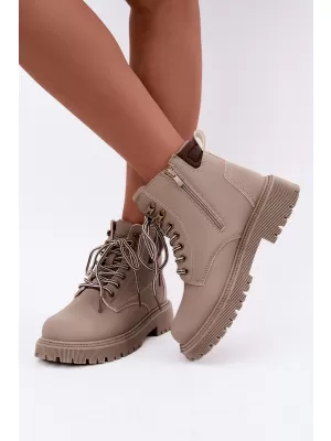 Dámské sněhule BOTO 25BT26-9118 KHAKI