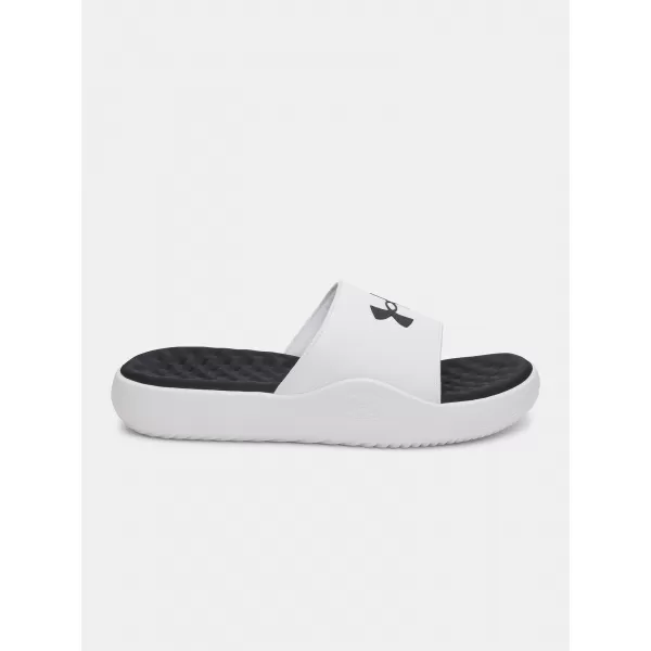  Pánské pantofle UNDER ARMOUR IGNITE PRO 8 FIX 6010383-100 BÍLÁ 
