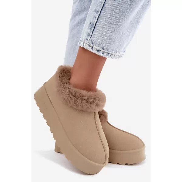  Dámské sněhule BIG STAR SHOES UU274204 BEIGE 