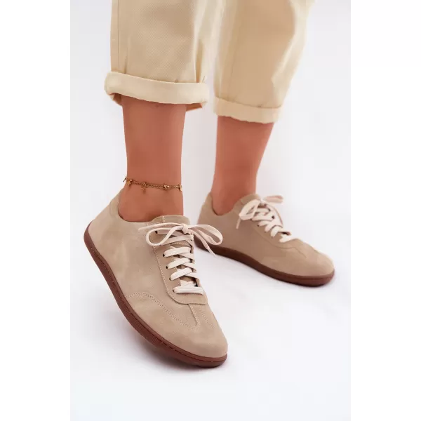  Dámské tenisky ZAZOO N1243/612 BEIGE 