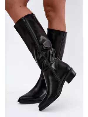 Dámské kozačky BOTO 6502 BLACK